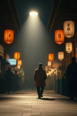 《第六号站台》站台末班车驶离，六个人分散站立