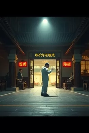 《无声的证词》听证会现场，人物以手语交流的中景