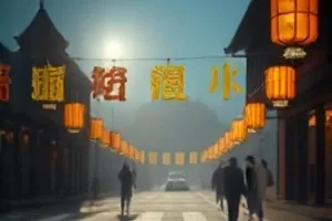《纸鹤的季节》教室窗台特写，折纸在阳光里投下长影